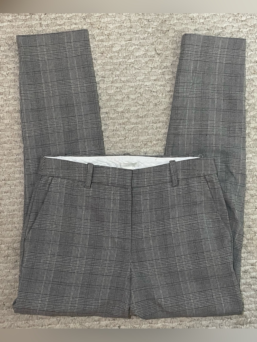 H&M Plaid Trouser Pants